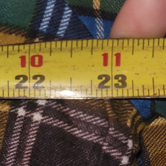 Vntg 50 Mens P-N-H Plaid Cotton Flannel Shirt Swiftie Size 17 Kurt Cobain USA - Picture 6 of 9